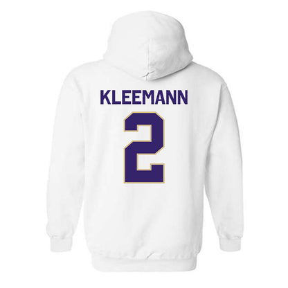 Washington - NCAA Men's Soccer : Philip Kleemann - Classic Shersey Hooded Sweatshirt-1