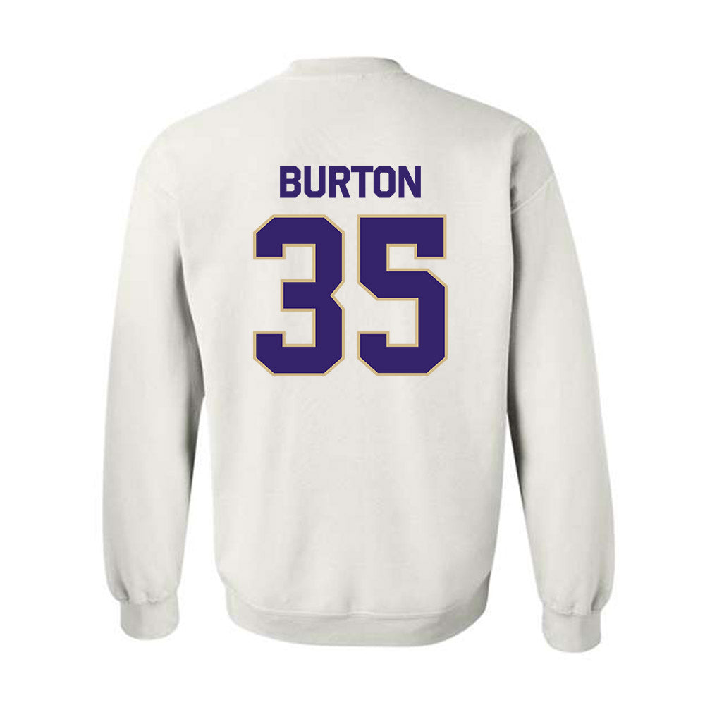 Washington - NCAA Football : Jace Burton - Classic Shersey Crewneck Sweatshirt-1