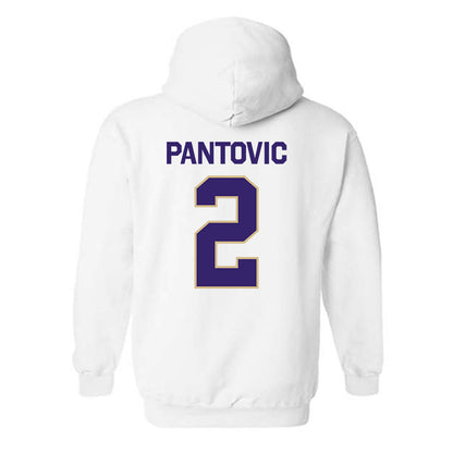 Washington - NCAA Beach Volleyball : Katarina Pantovic - Classic Shersey Hooded Sweatshirt-1