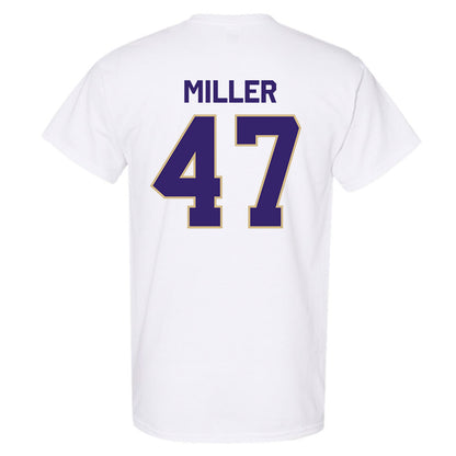 Washington - NCAA Baseball : Jay Miller - Classic Shersey T-Shirt-1