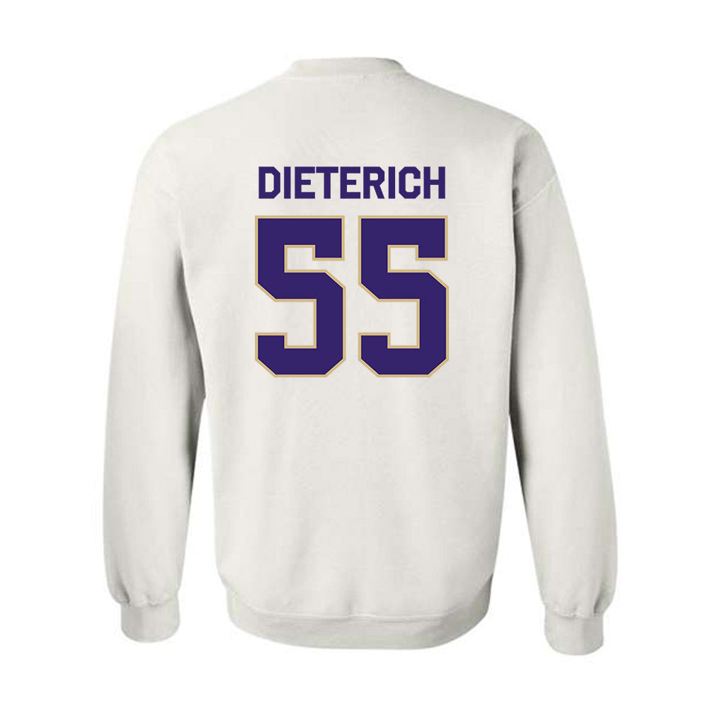 Washington - NCAA Football : Kolt Dieterich - Classic Shersey Crewneck Sweatshirt-1