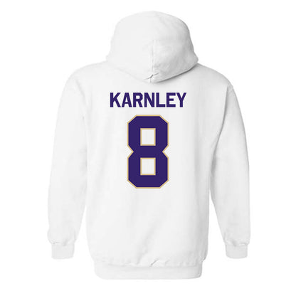 Washington - NCAA Football : Emmanuel Karnley - Classic Shersey Hooded Sweatshirt-1