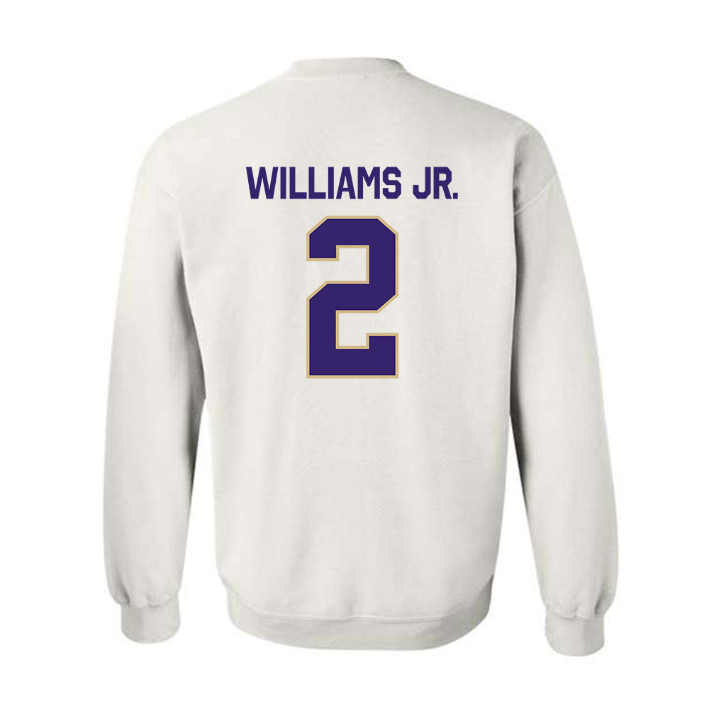 Washington - NCAA Football : Demond Williams Jr. - Classic Shersey Crewneck Sweatshirt-1