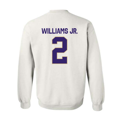 Washington - NCAA Football : Demond Williams Jr. - Classic Shersey Crewneck Sweatshirt-1
