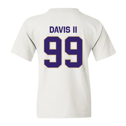Washington - NCAA Football : Russell Davis II - Classic Shersey Youth T-Shirt-1