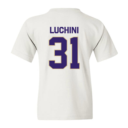 Washington - NCAA Football : Luke Luchini - Classic Shersey Youth T-Shirt-1