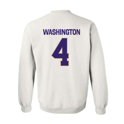 Washington - NCAA Football : Jordan Washington - Classic Shersey Crewneck Sweatshirt-1