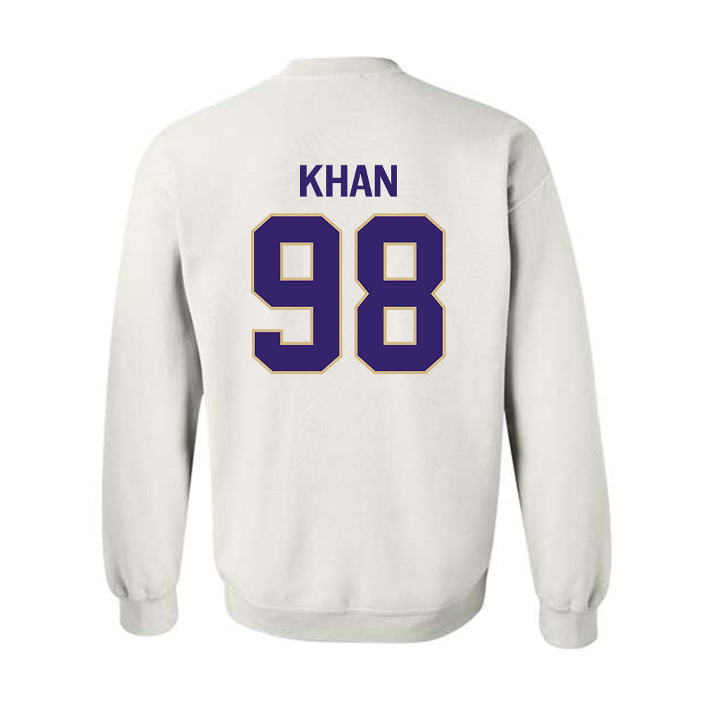 Washington - NCAA Football : Omar Khan - Classic Shersey Crewneck Sweatshirt-1