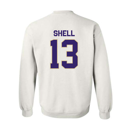 Washington - NCAA Women's Soccer : Samiah Shell - Classic Shersey Crewneck Sweatshirt-1