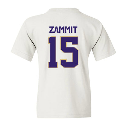Washington - NCAA Football : Derek Zammit - Classic Shersey Youth T-Shirt-1