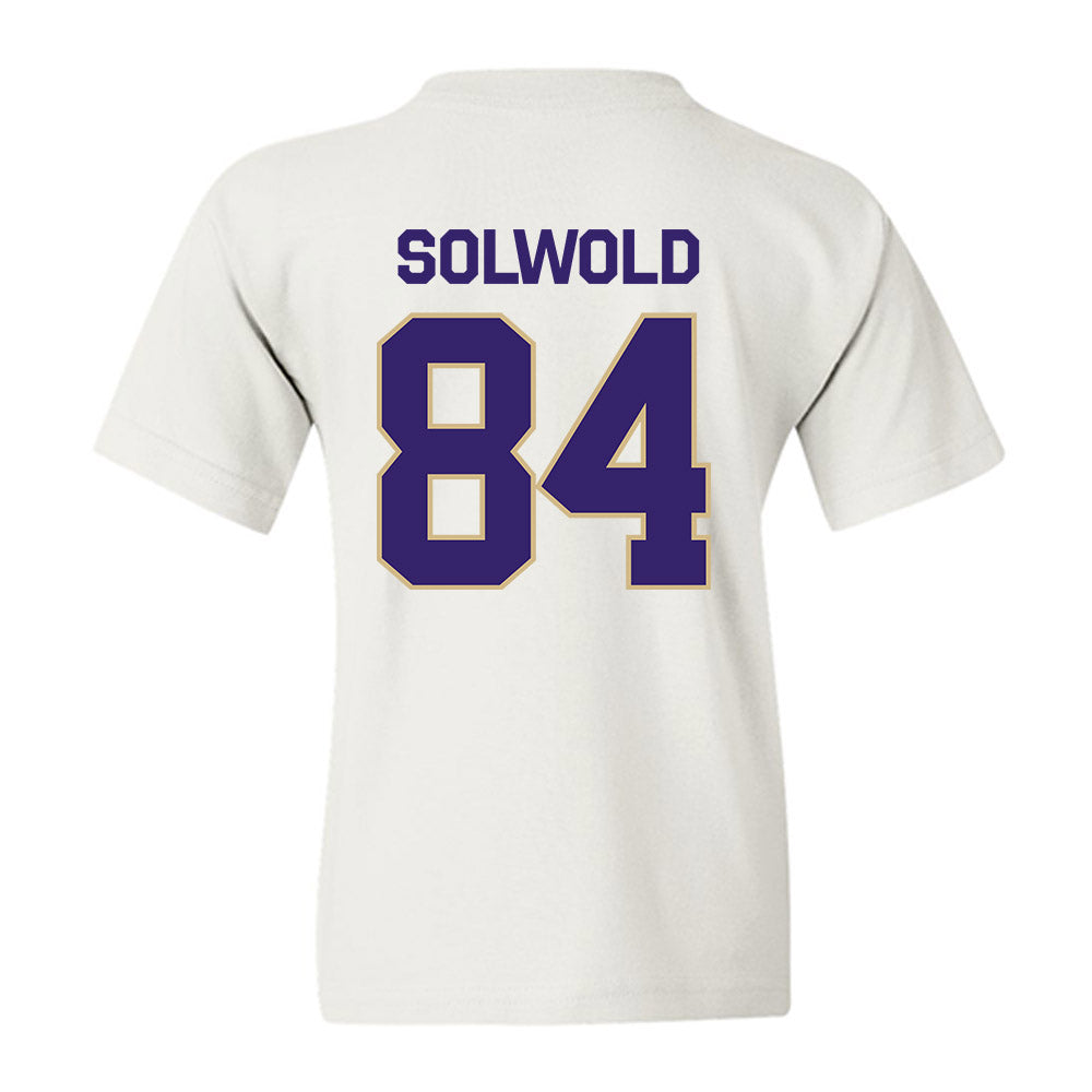 Washington - NCAA Football : Hunter Solwold - Classic Shersey Youth T-Shirt-1