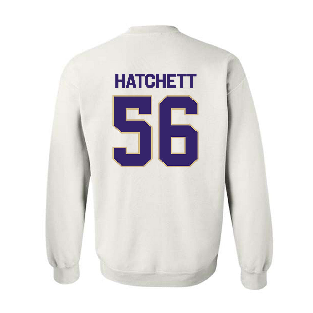Washington - NCAA Football : Geirean Hatchett - Classic Shersey Crewneck Sweatshirt-1