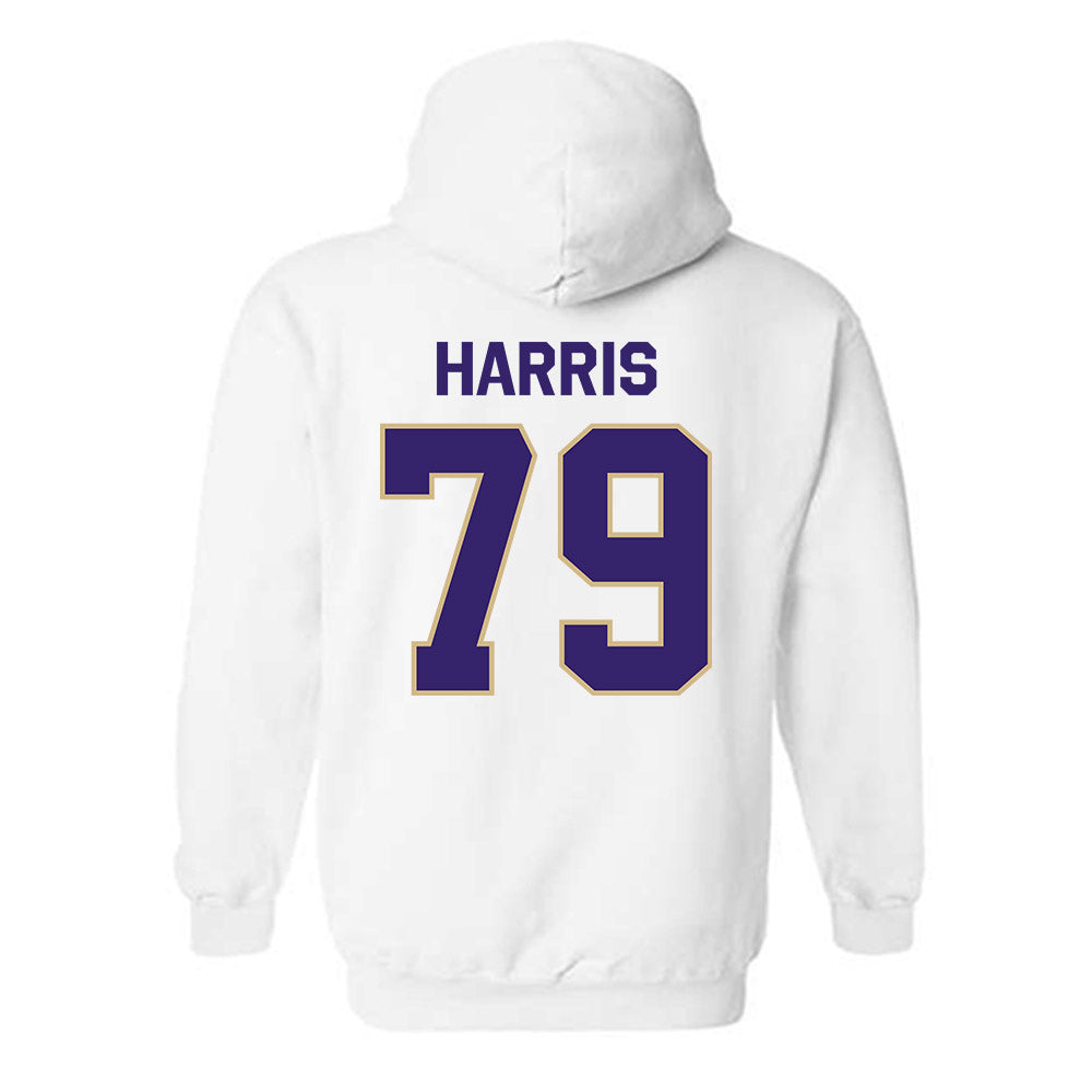 Washington - NCAA Football : Dominic Harris - Classic Shersey Hooded Sweatshirt-1