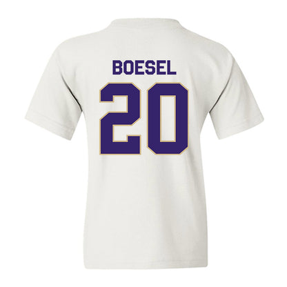 Washington - NCAA Baseball : Carson Boesel - Classic Shersey Youth T-Shirt-1