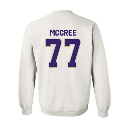 Washington - NCAA Football : Maximus McCree - Classic Shersey Crewneck Sweatshirt-1