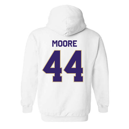 Washington - NCAA Football : Hayden Moore - Classic Shersey Hooded Sweatshirt-1