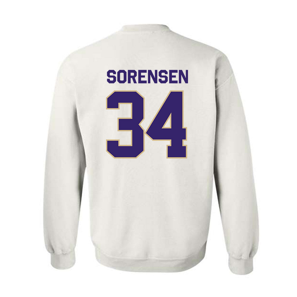 Washington - NCAA Baseball : Noah Sorensen - Classic Shersey Crewneck Sweatshirt-1
