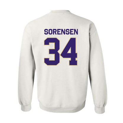 Washington - NCAA Baseball : Noah Sorensen - Classic Shersey Crewneck Sweatshirt-1