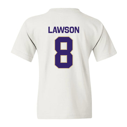 Washington - NCAA Football : Chris Lawson - Classic Shersey Youth T-Shirt-1