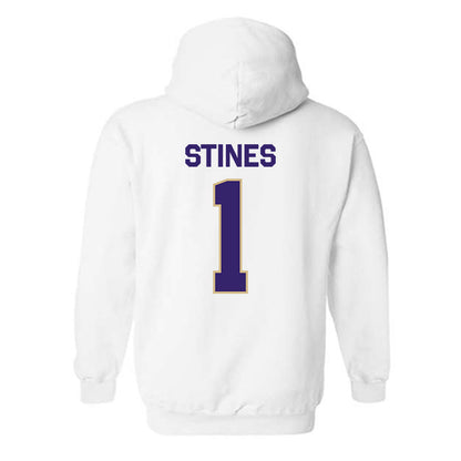 Washington - NCAA Women's Basketball : Hannah Stines - Classic Shersey Hooded Sweatshirt-1