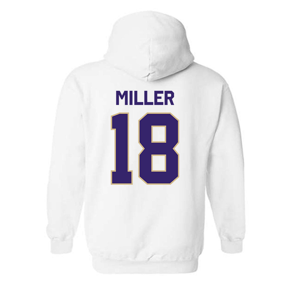Washington - NCAA Football : Bodpegn Miller - Classic Shersey Hooded Sweatshirt-1