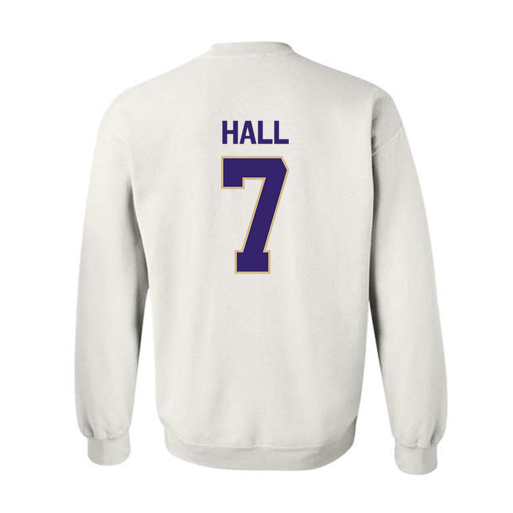 Washington - NCAA Men's Soccer : Alex Hall - Classic Shersey Crewneck Sweatshirt-1