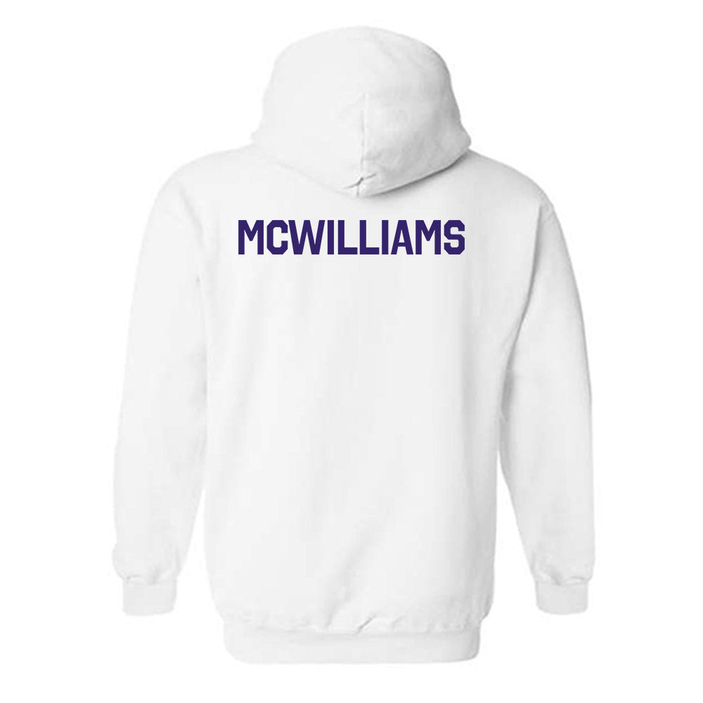 Washington - NCAA Women's Gymnastics : Caitlin McWilliams - Classic Shersey Hooded Sweatshirt-1