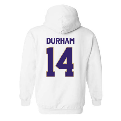 Washington - NCAA Women's Soccer : Elle Durham - Classic Shersey Hooded Sweatshirt-1
