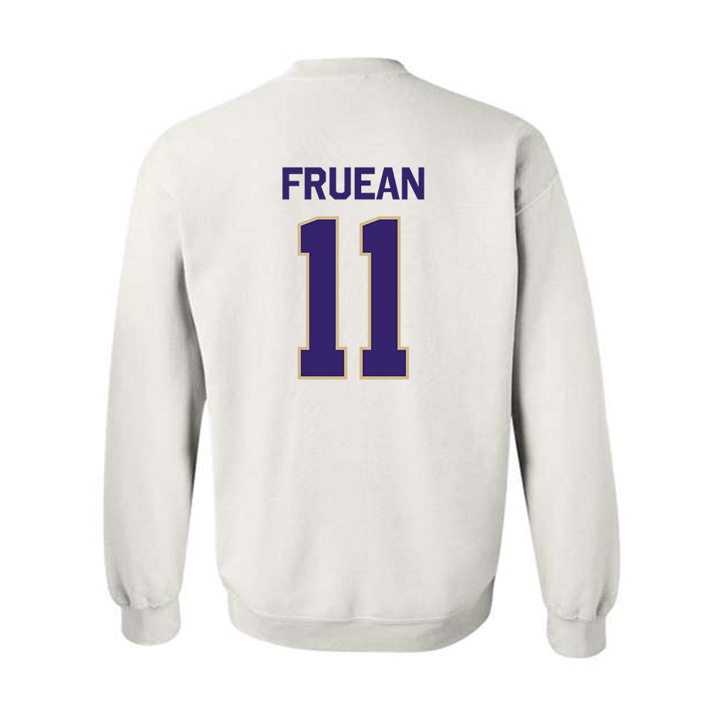Washington - NCAA Football : Ramzak Fruean - Classic Shersey Crewneck Sweatshirt-1