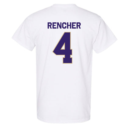 Washington - NCAA Men's Basketball : Jasir Rencher - Classic Shersey T-Shirt-1