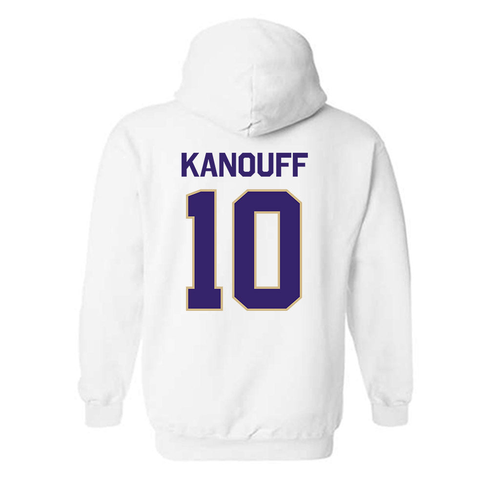 Washington - NCAA Women's Volleyball : Addie Kanouff - Classic Shersey Hooded Sweatshirt-1
