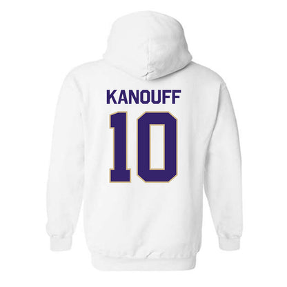 Washington - NCAA Women's Volleyball : Addie Kanouff - Classic Shersey Hooded Sweatshirt-1