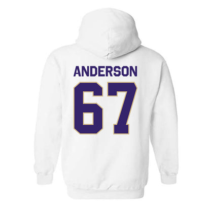 Washington - NCAA Football : Aidan Anderson - Classic Shersey Hooded Sweatshirt-1
