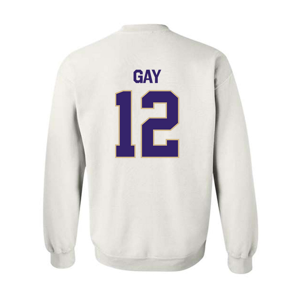 Washington - NCAA Men's Soccer : Carter Gay - Classic Shersey Crewneck Sweatshirt-1