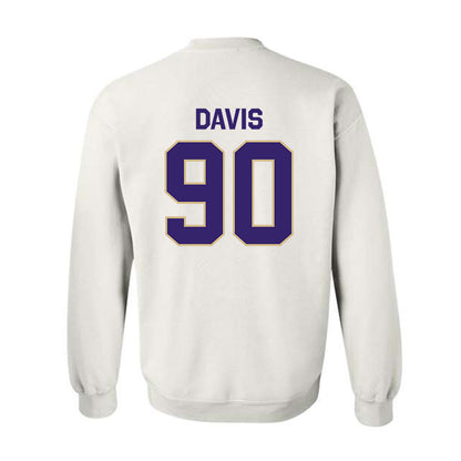 Washington - NCAA Football : Elinneus Davis - Classic Shersey Crewneck Sweatshirt-1