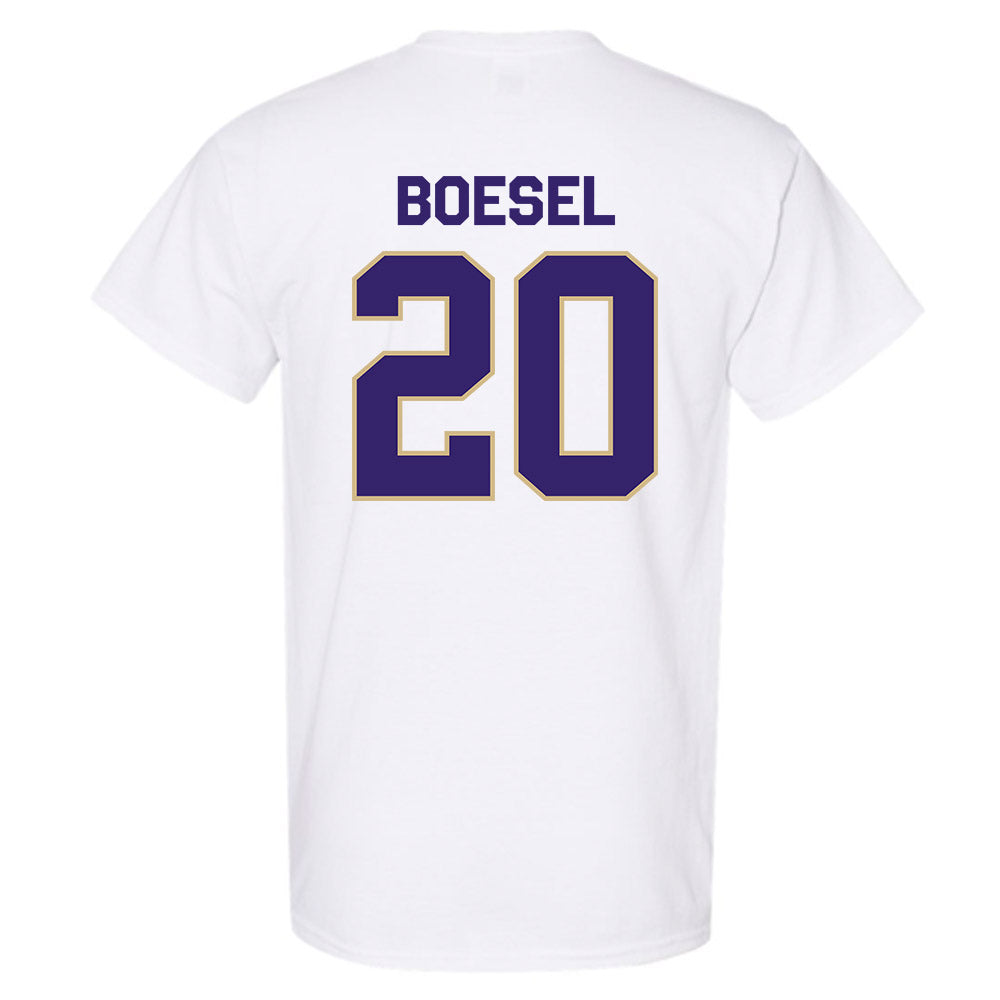 Washington - NCAA Baseball : Carson Boesel - Classic Shersey T-Shirt-1