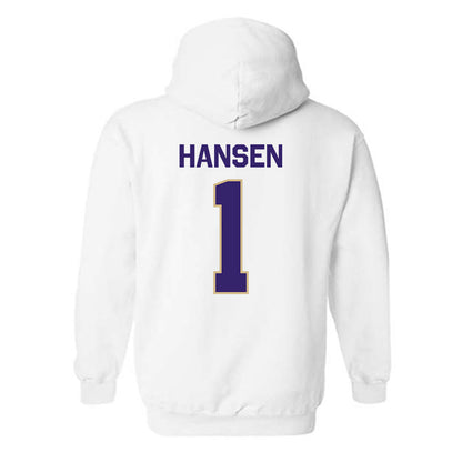 Washington - NCAA Softball : Stevie Hansen - Classic Shersey Hooded Sweatshirt-1