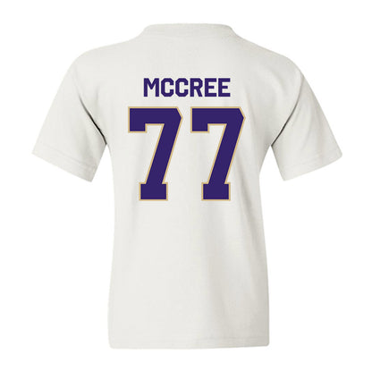 Washington - NCAA Football : Maximus McCree - Classic Shersey Youth T-Shirt-1