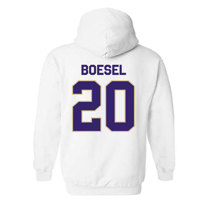 Washington - NCAA Baseball : Carson Boesel - Classic Shersey Hooded Sweatshirt-1