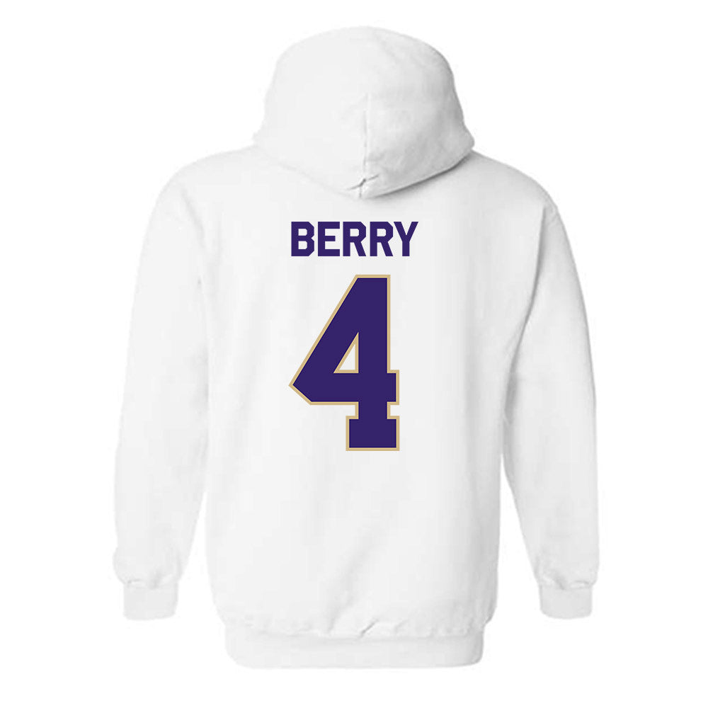 Washington - NCAA Women's Volleyball : Ava jo Berry - Classic Shersey Hooded Sweatshirt-1