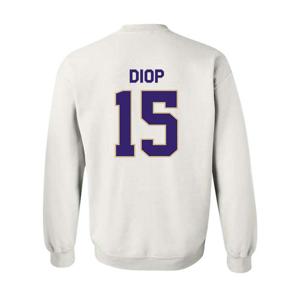 Washington - NCAA Men's Soccer : Mani Diop - Classic Shersey Crewneck Sweatshirt-1