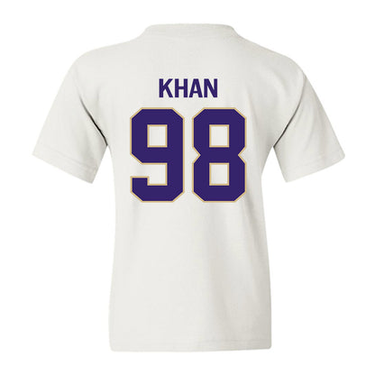 Washington - NCAA Football : Omar Khan - Classic Shersey Youth T-Shirt-1