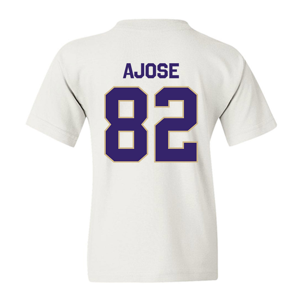 Washington - NCAA Football : Deji Ajose - Classic Shersey Youth T-Shirt-1
