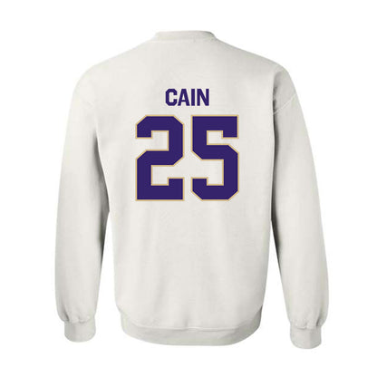 Washington - NCAA Women's Basketball : Nina Cain - Classic Shersey Crewneck Sweatshirt-1