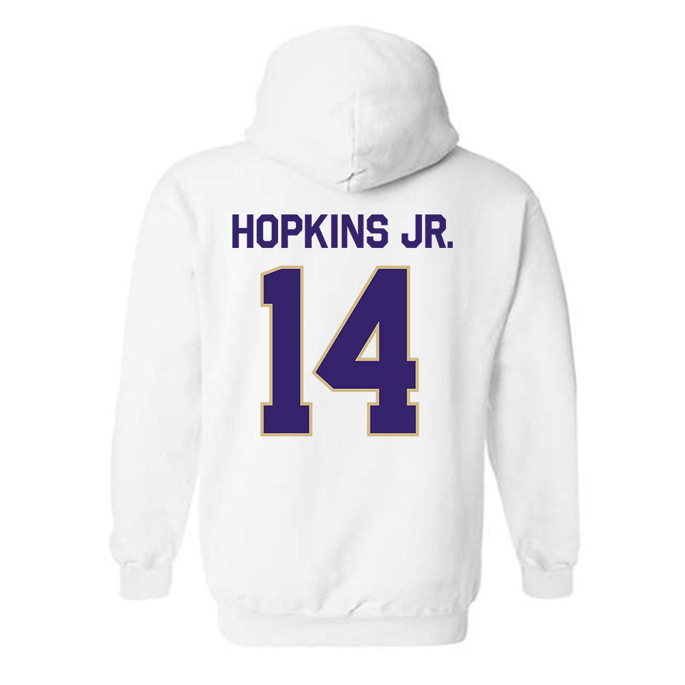 Washington - NCAA Football : Milton Hopkins Jr. - Classic Shersey Hooded Sweatshirt-1