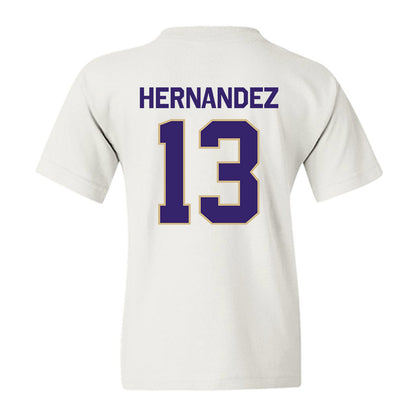 Washington - NCAA Men's Soccer : Kevin Hernandez - Classic Shersey Youth T-Shirt-1