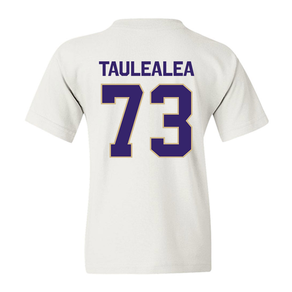 Washington - NCAA Football : Champ Taulealea - Classic Shersey Youth T-Shirt-1