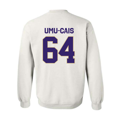 Washington - NCAA Football : Tufanua Umu-Cais - Classic Shersey Crewneck Sweatshirt-1