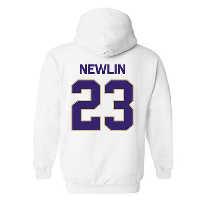Washington - NCAA Women's Soccer : Lucy Newlin - Classic Shersey Hooded Sweatshirt-1