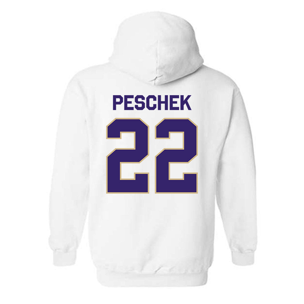Washington - NCAA Softball : Riley Peschek - Classic Shersey Hooded Sweatshirt-1